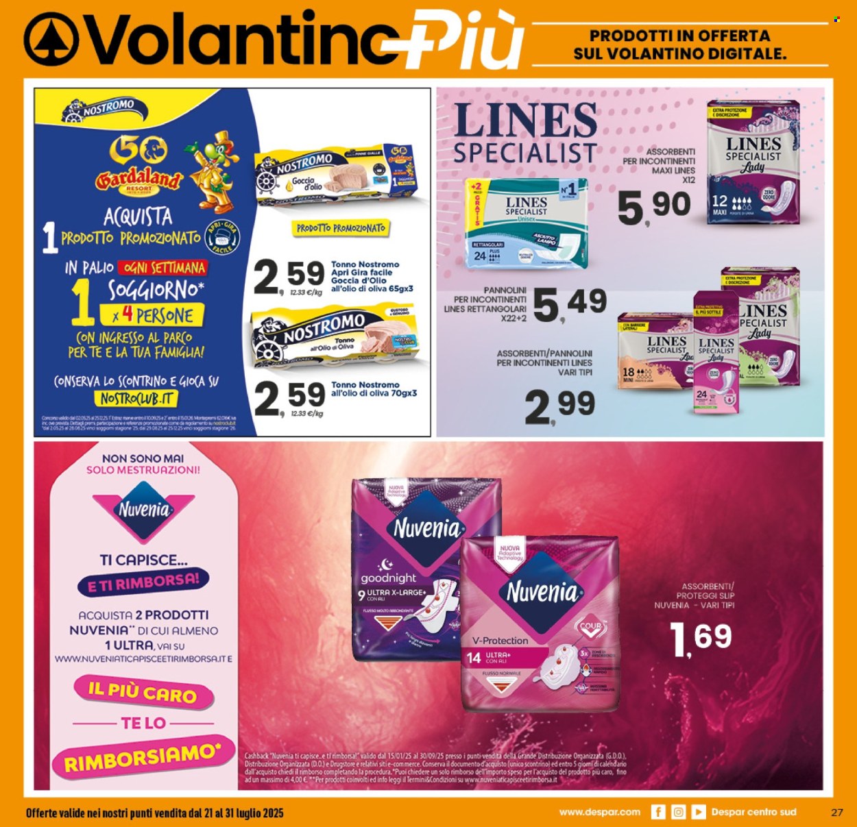 Volantino Despar - 21/7/2025 - 31/7/2025. Pagina 25