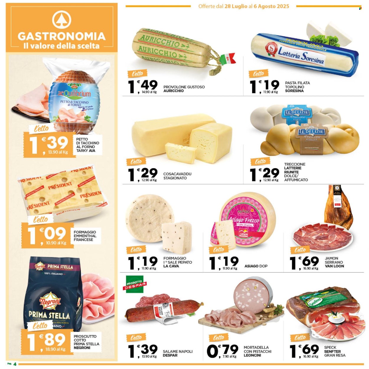 Volantino Despar - 28/7/2025 - 6/8/2025. Pagina 4