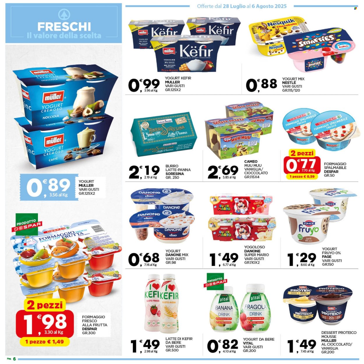 Volantino Despar - 28/7/2025 - 6/8/2025. Pagina 6