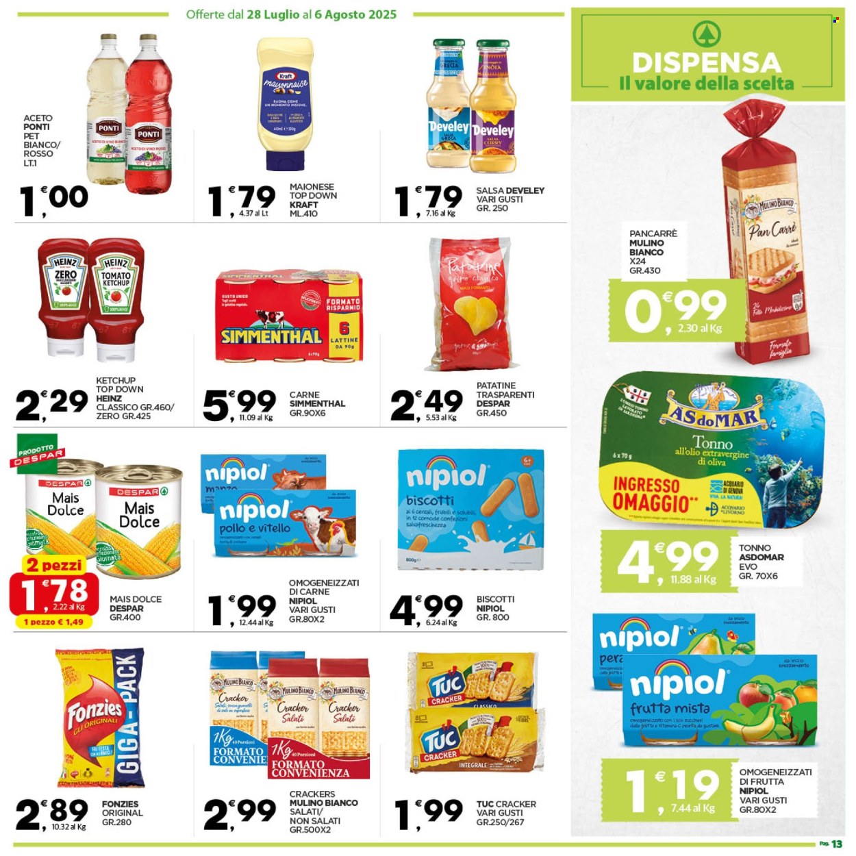 Volantino Despar - 28/7/2025 - 6/8/2025. Pagina 14