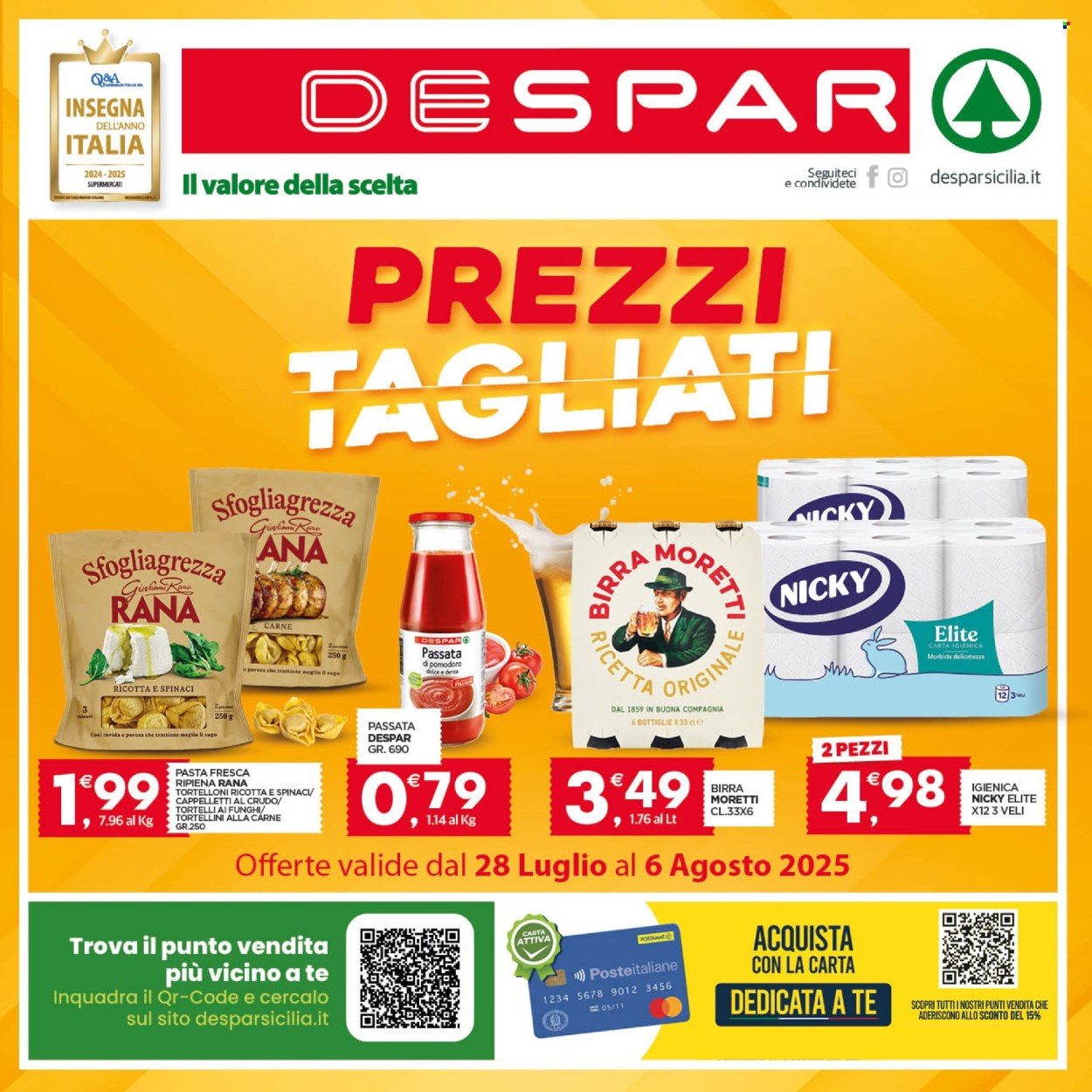 Volantino Despar - 28/7/2025 - 6/8/2025. Pagina 21