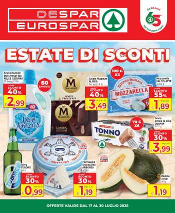 Volantino Despar - 17/7/2025 - 30/7/2025.