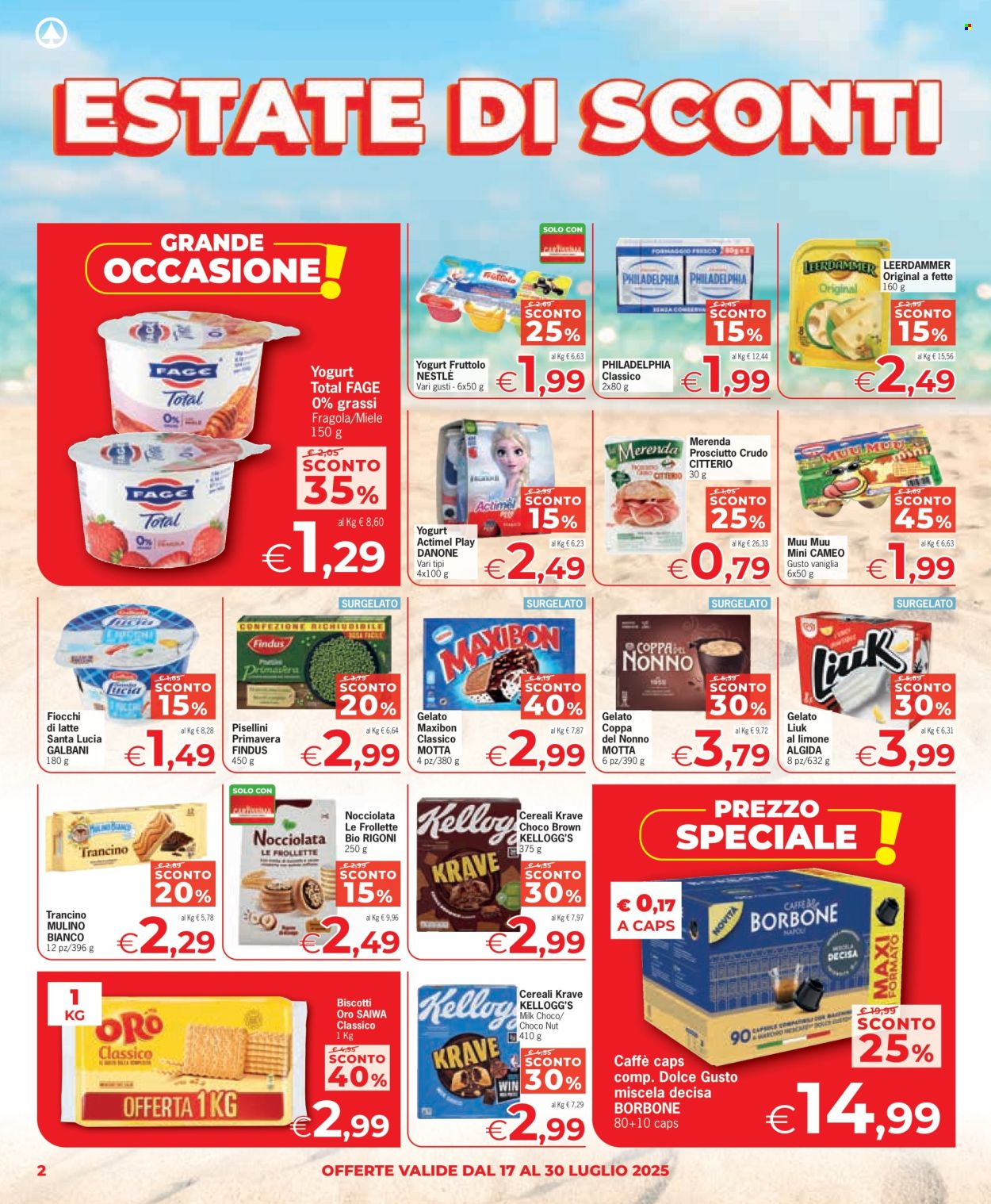Volantino Despar - 17/7/2025 - 30/7/2025. Pagina 2