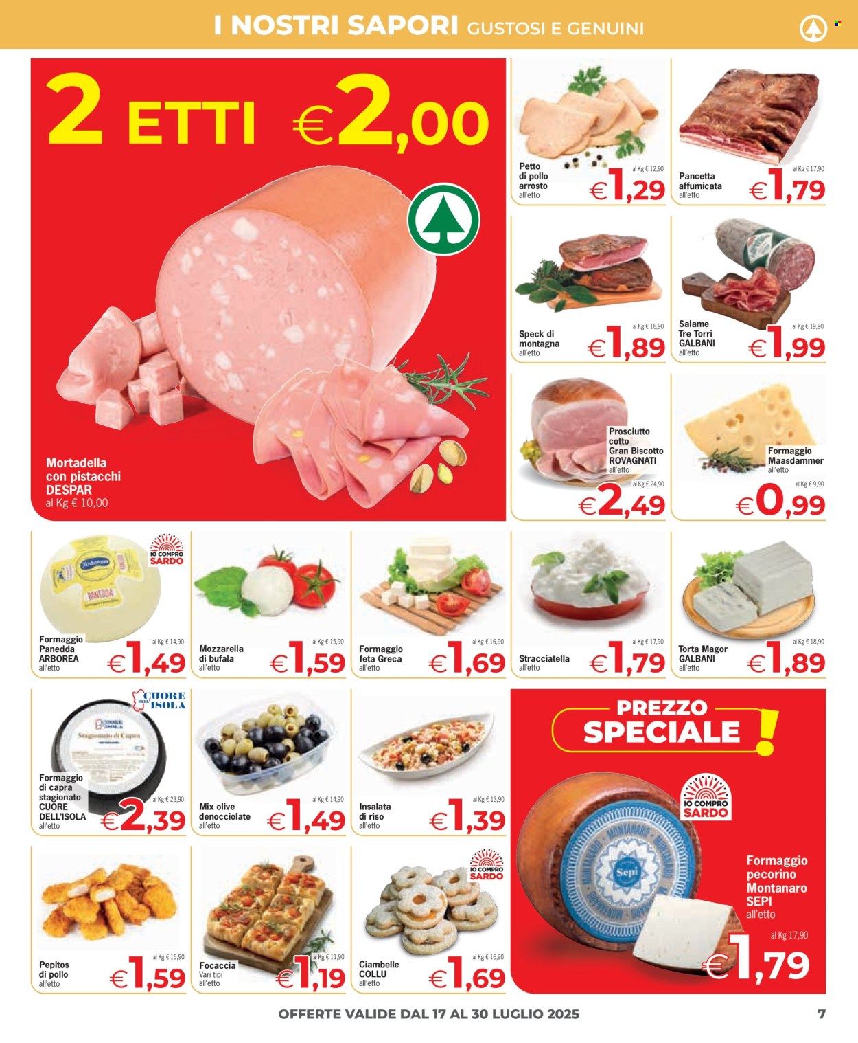 Volantino Despar - 17/7/2025 - 30/7/2025. Pagina 7