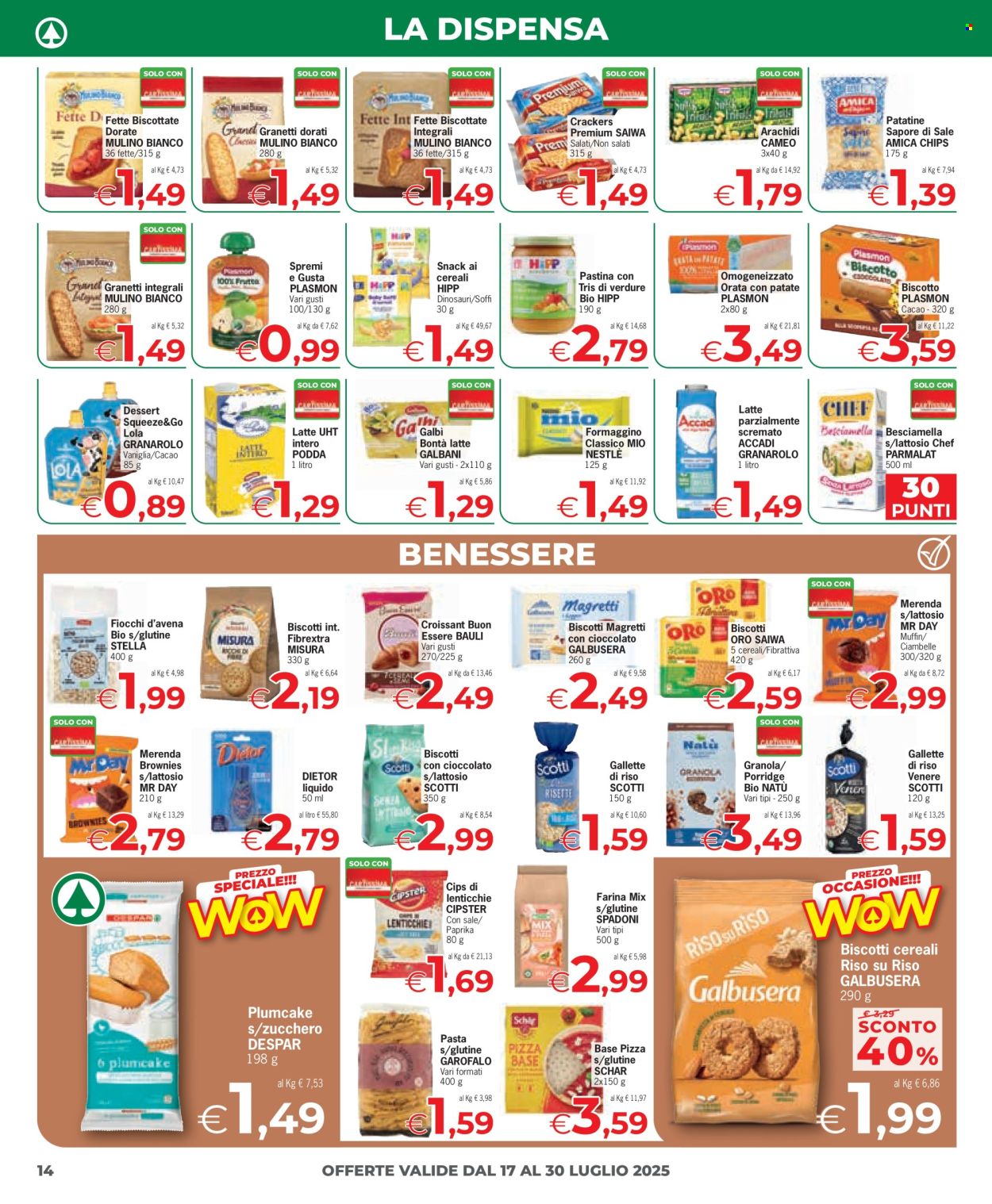 Volantino Despar - 17/7/2025 - 30/7/2025. Pagina 14