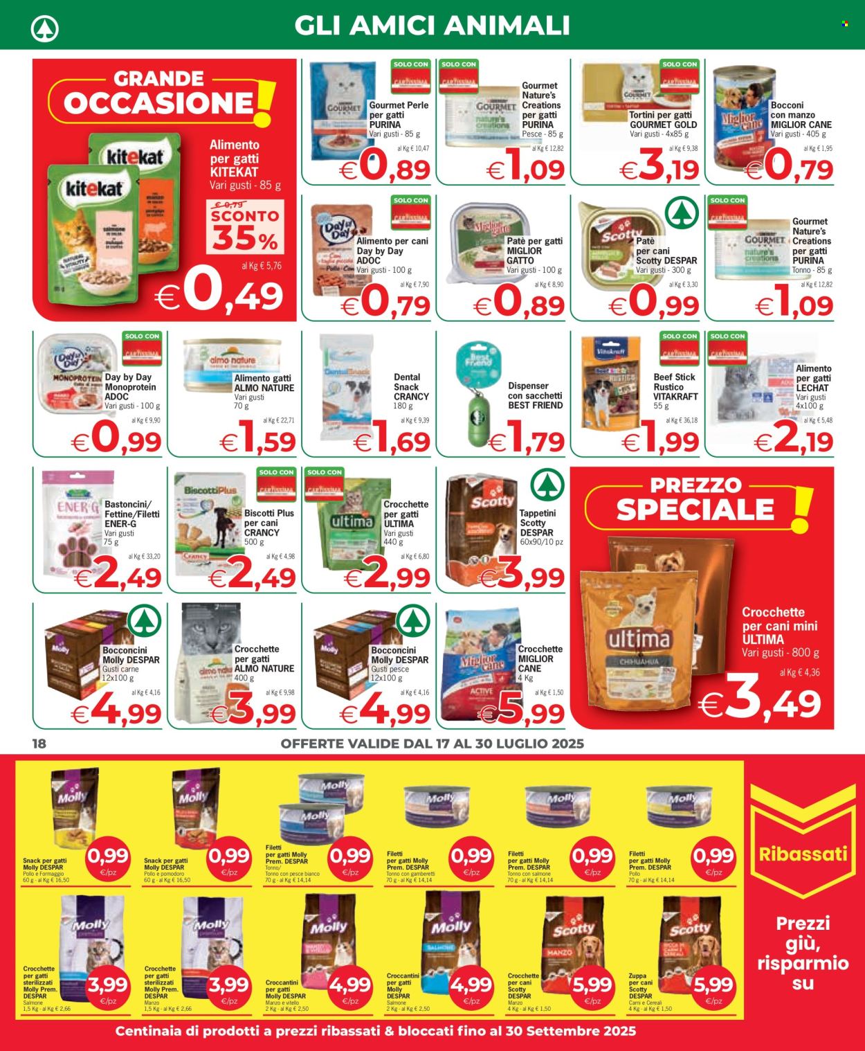 Volantino Despar - 17/7/2025 - 30/7/2025. Pagina 18