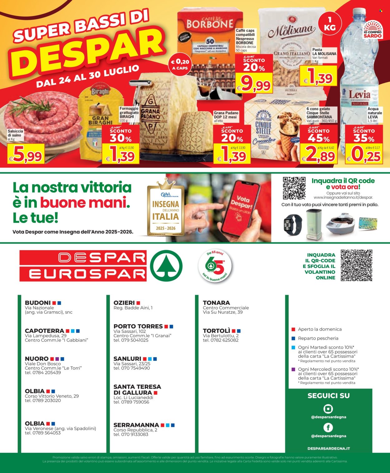 Volantino Despar - 17/7/2025 - 30/7/2025. Pagina 20