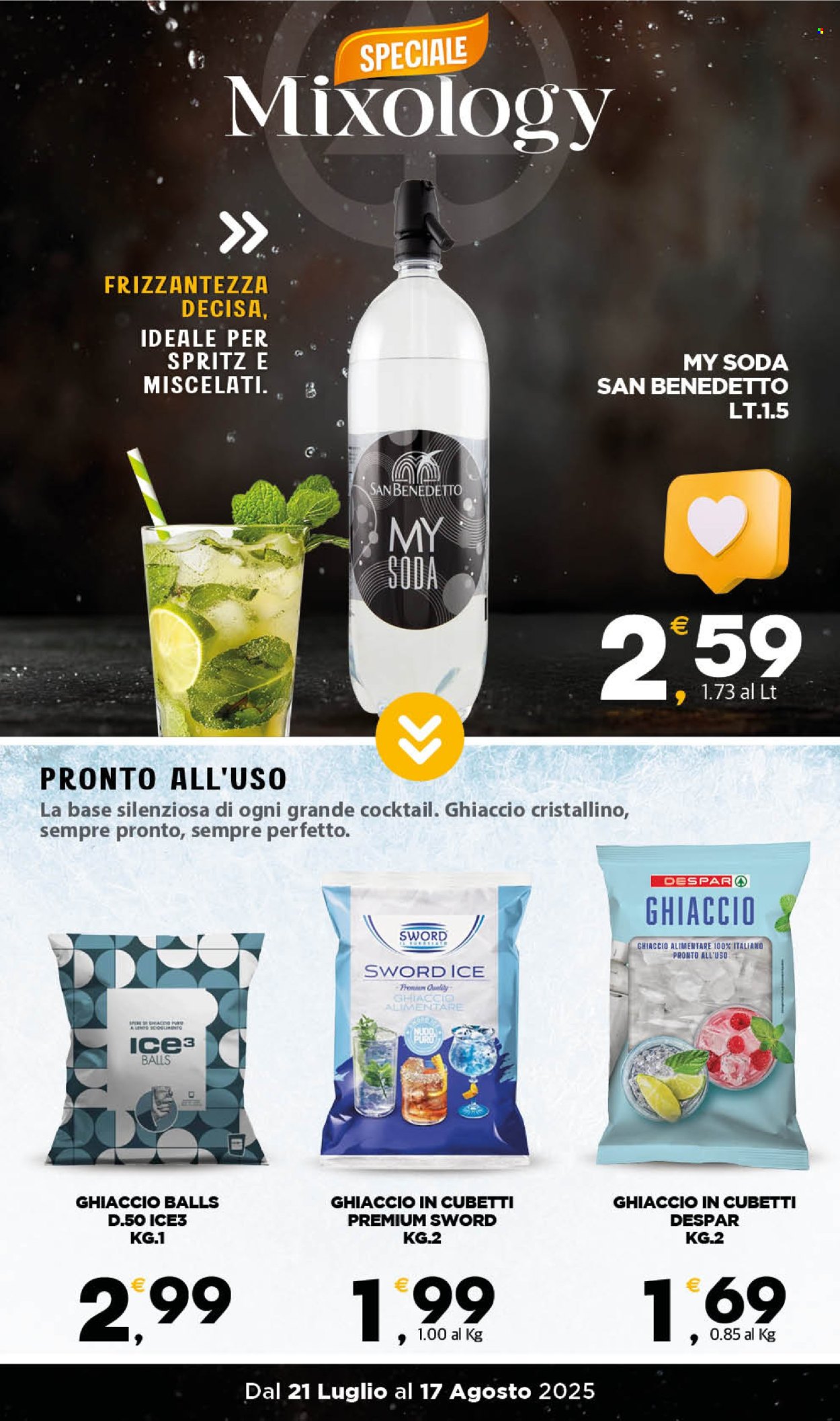 Volantino Eurospar - 21/7/2025 - 17/8/2025. Pagina 3