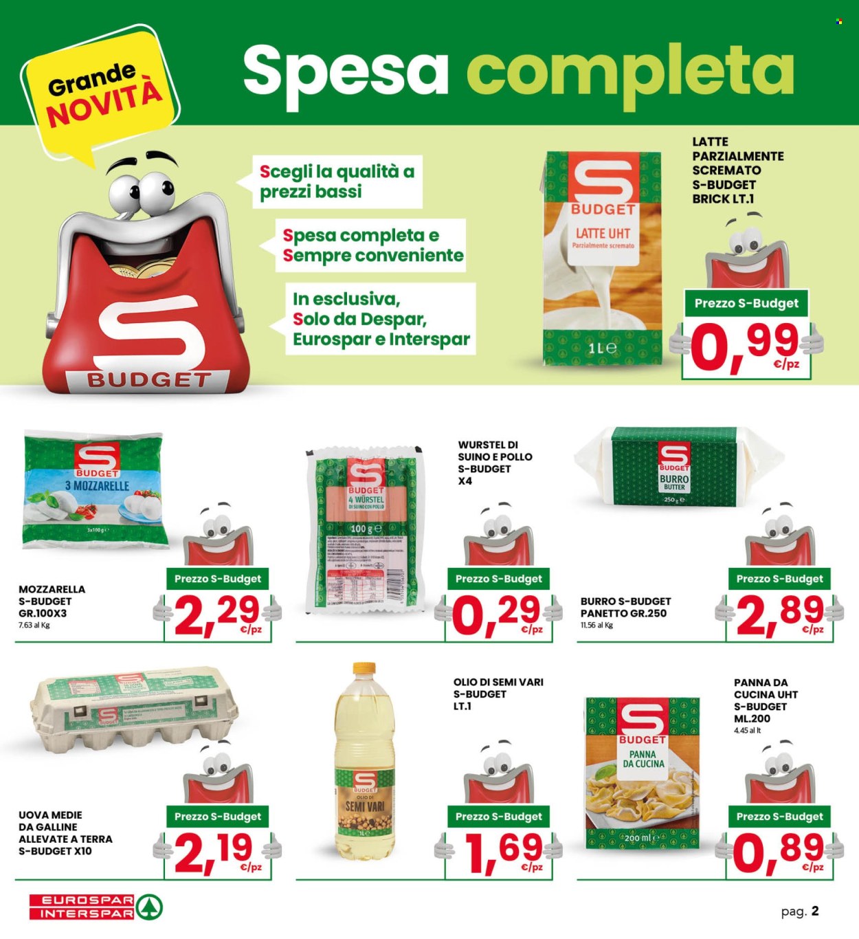 Volantino Eurospar - 28/7/2025 - 6/8/2025. Pagina 2