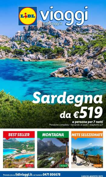 Volantino Lidl - 1/7/2025 - 31/8/2025.