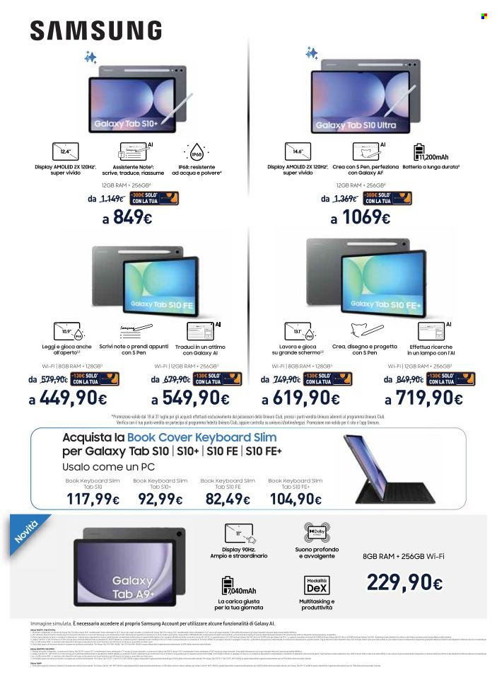 Volantino Unieuro - 18/7/2025 - 31/7/2025. Pagina 16