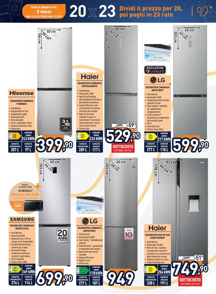 Volantino Unieuro - 18/7/2025 - 31/7/2025. Pagina 21
