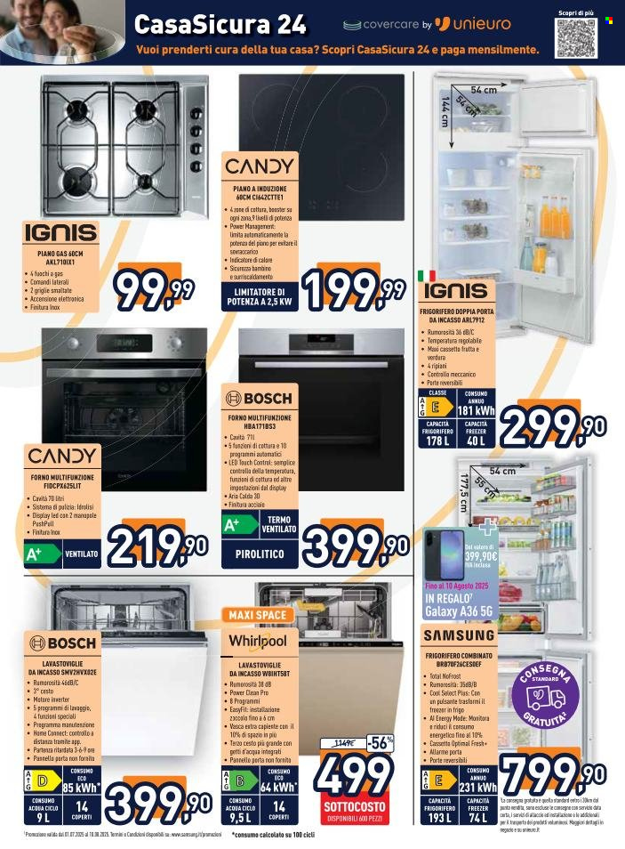Volantino Unieuro - 18/7/2025 - 31/7/2025. Pagina 24