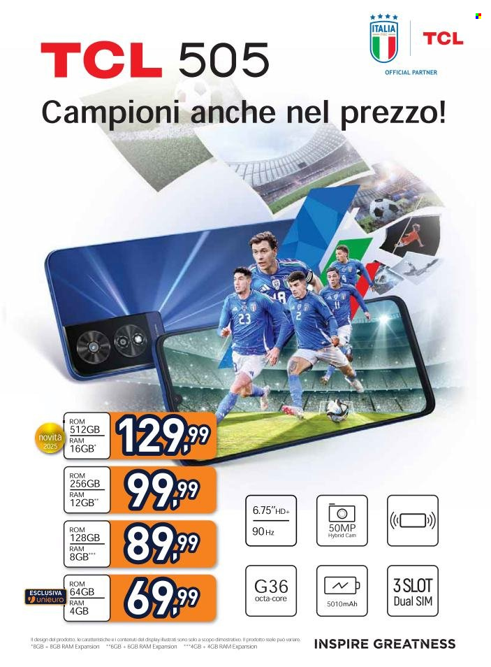 Volantino Unieuro - 18/7/2025 - 31/7/2025. Pagina 37