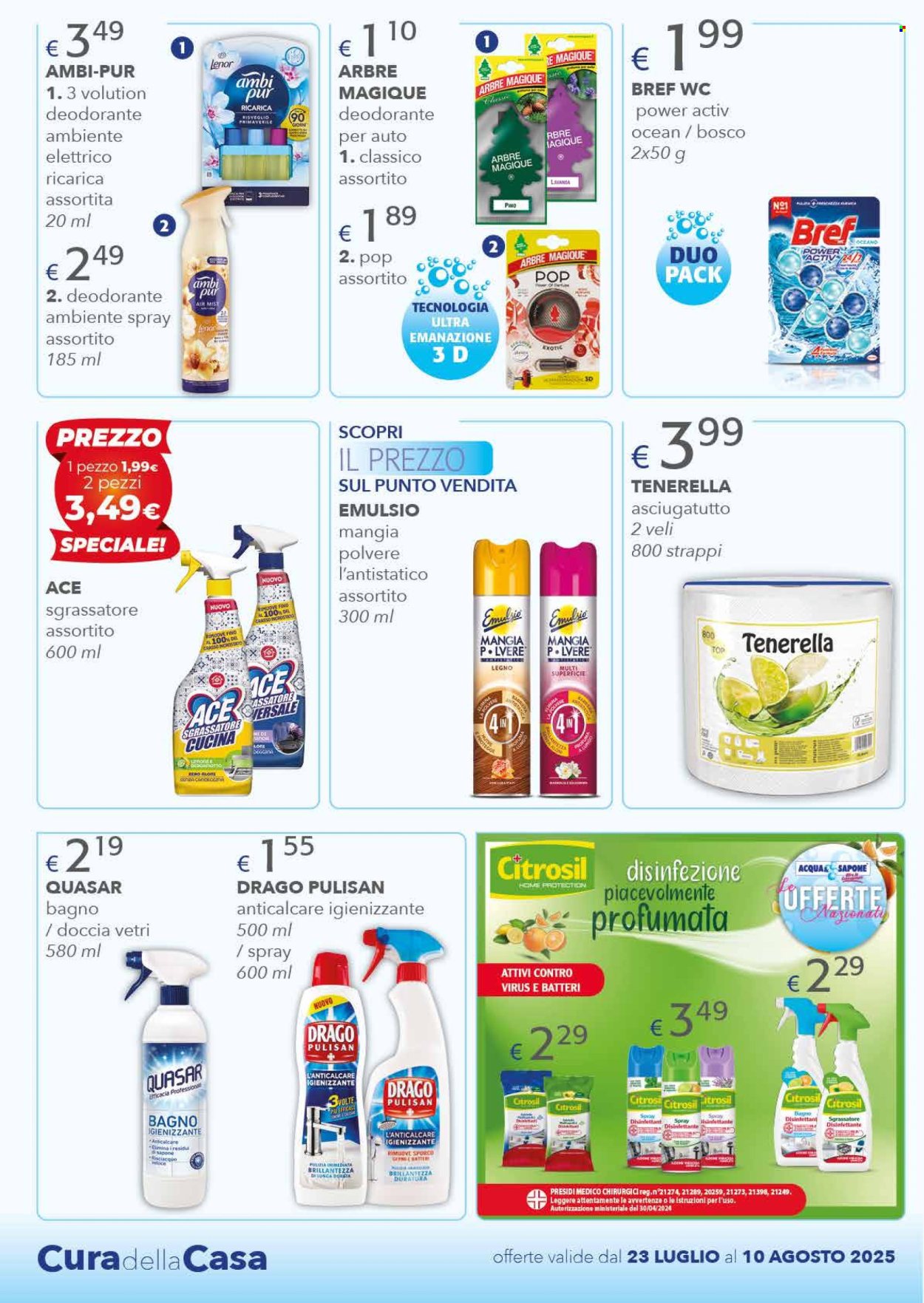 Volantino Acqua & Sapone - 23/7/2025 - 10/8/2025. Pagina 6