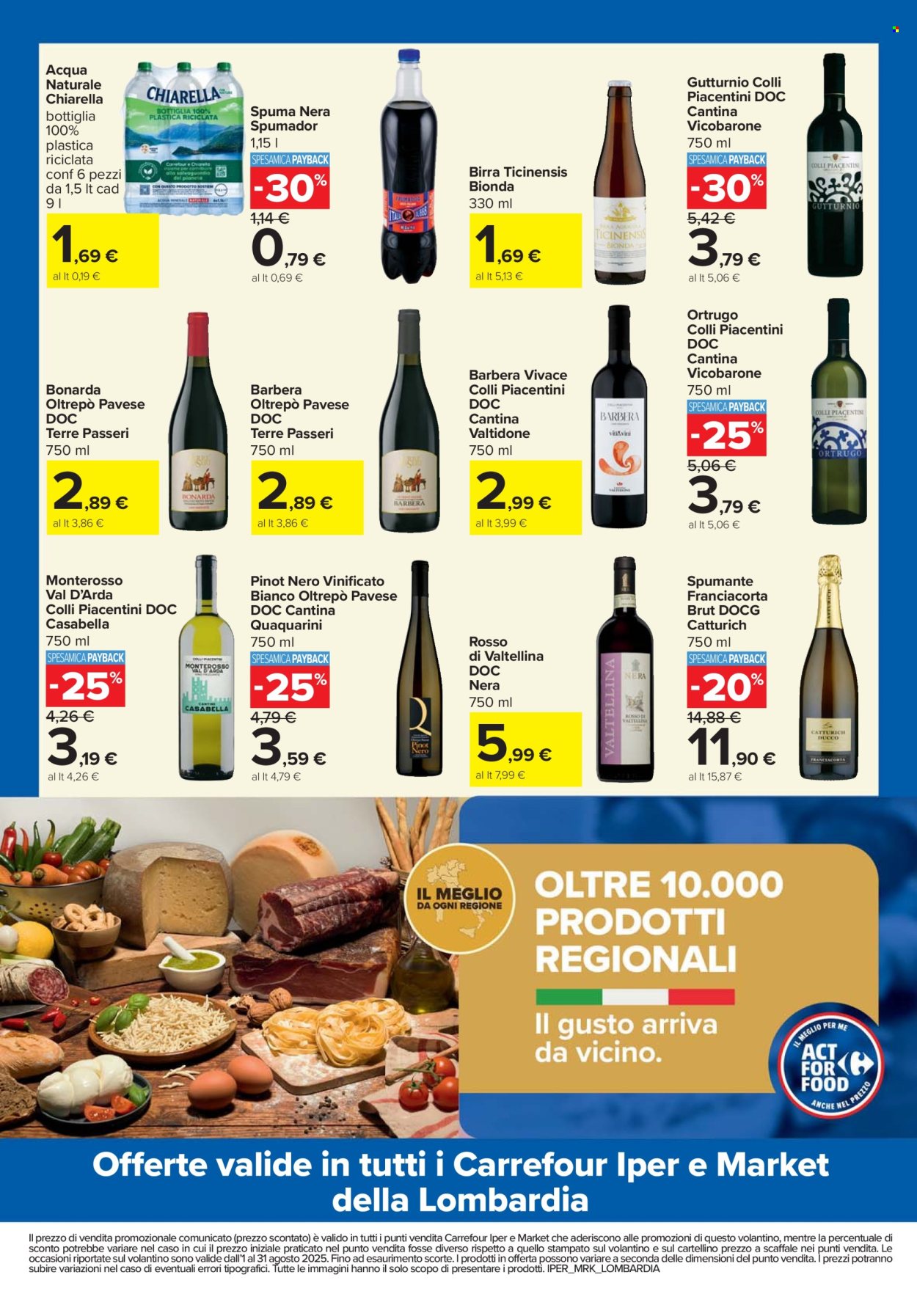 Volantino Carrefour - 1/8/2025 - 31/8/2025. Pagina 4