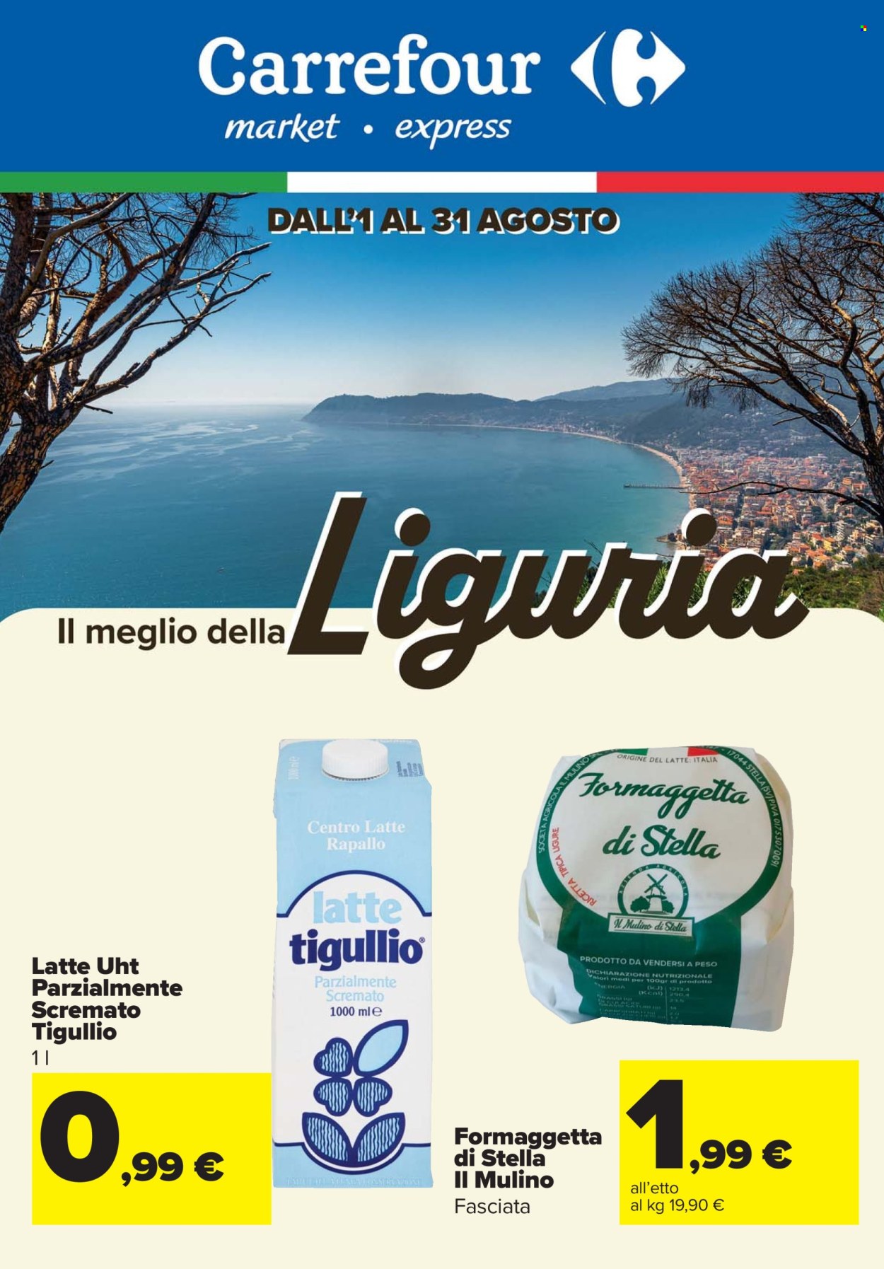 Volantino Carrefour - 1/8/2025 - 31/8/2025. Pagina 1
