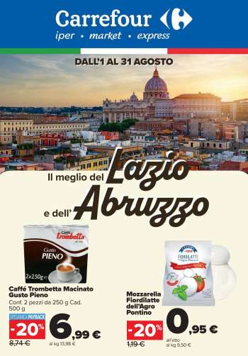 Volantino Carrefour - 1/8/2025 - 31/8/2025.