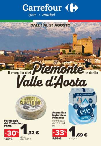 Volantino Carrefour - 1/8/2025 - 31/8/2025.