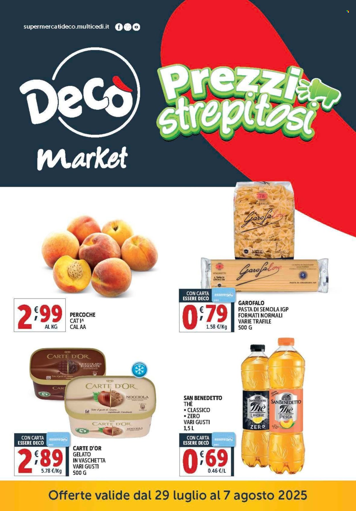 Volantino Deco - 29/7/2025 - 7/8/2025. Pagina 1