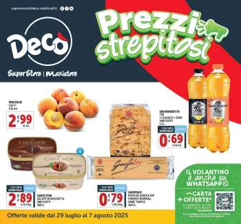 Volantino Deco - 29/7/2025 - 7/8/2025.