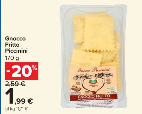 Gnocco Fritto Piccinini
