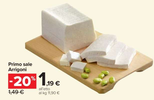 Primo sale Arrigoni
