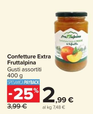 Confetture Extra Fruttalpina
