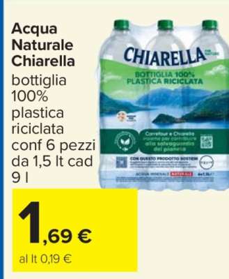 Acqua Naturale Chiarella