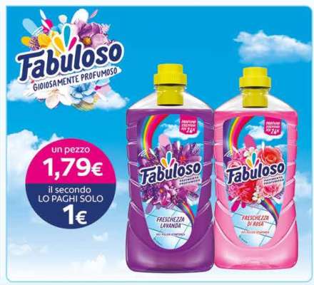 Fabuloso Freschezza Lavanda e Freschezza di Rosa