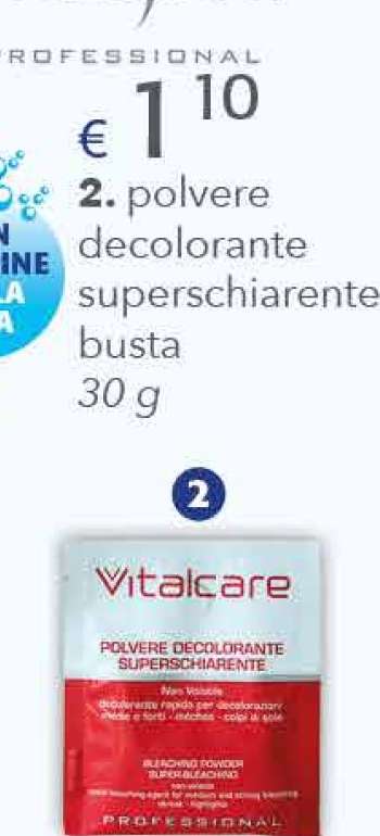 VITALCARE Polvere Decolorante Superschiarente
