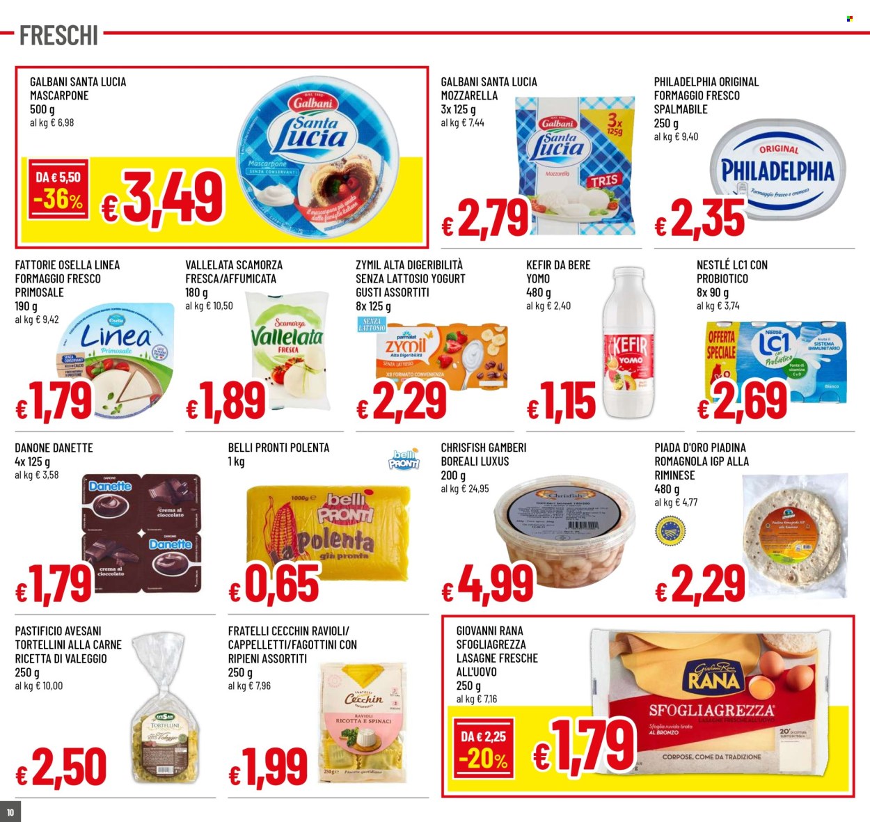 Volantino Famila - 31/7/2025 - 10/8/2025. Pagina 10