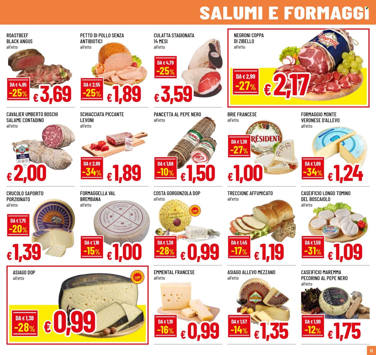 Volantino Famila - 31/7/2025 - 10/8/2025. Pagina 13