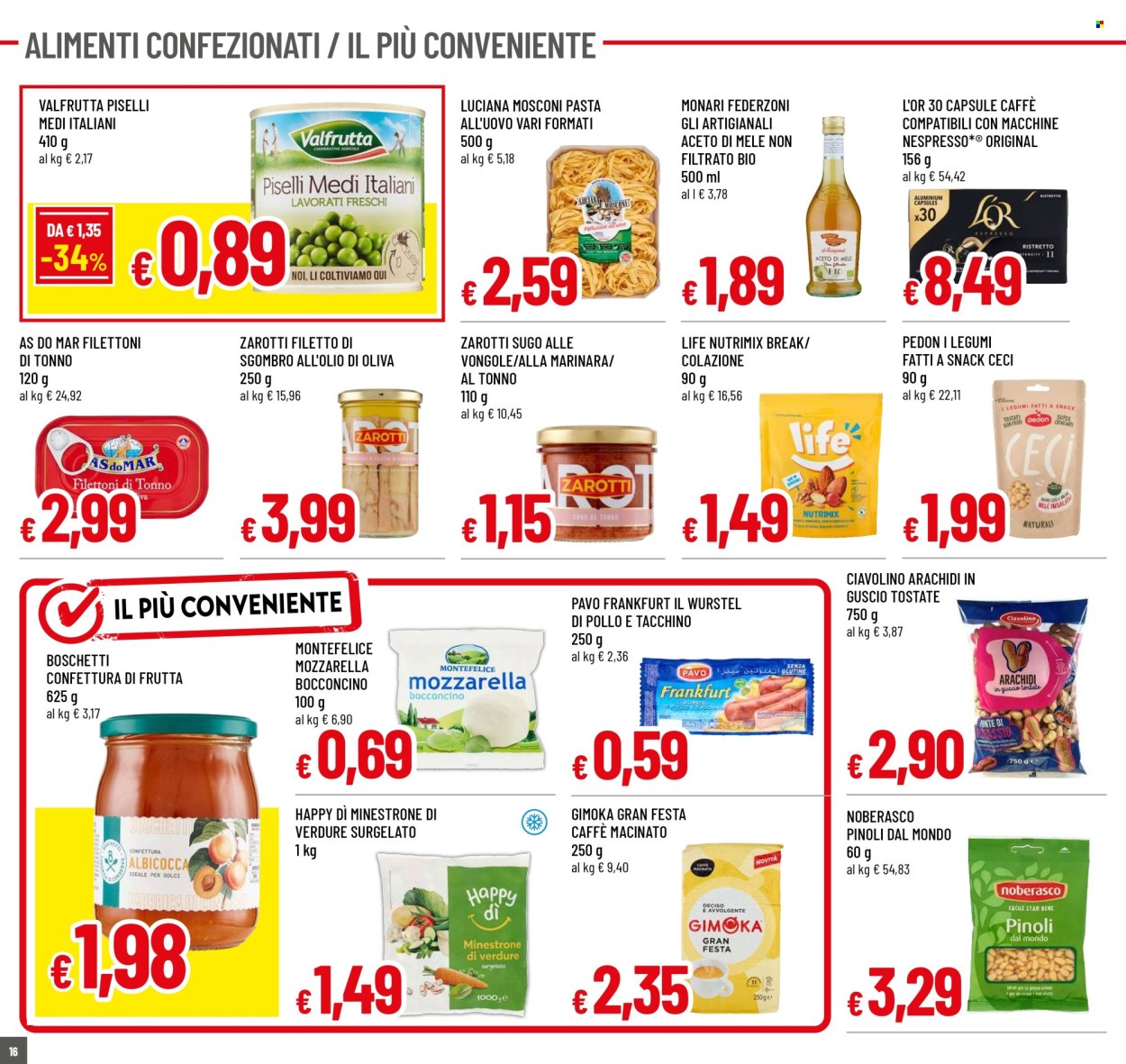 Volantino Famila - 31/7/2025 - 10/8/2025. Pagina 16