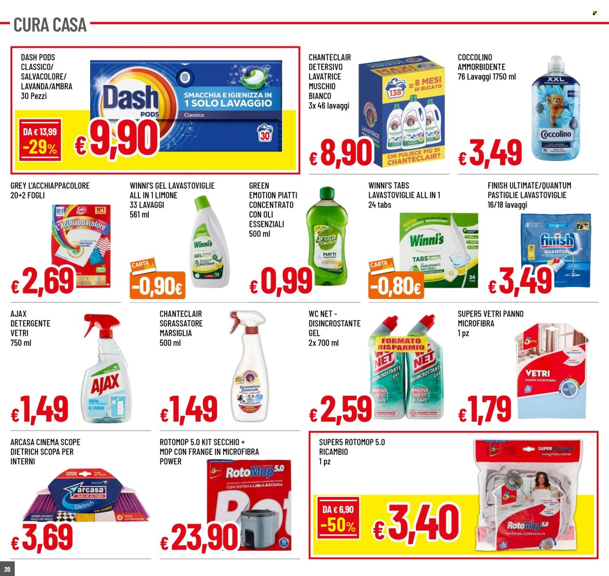 Volantino Famila - 31/7/2025 - 10/8/2025. Pagina 20