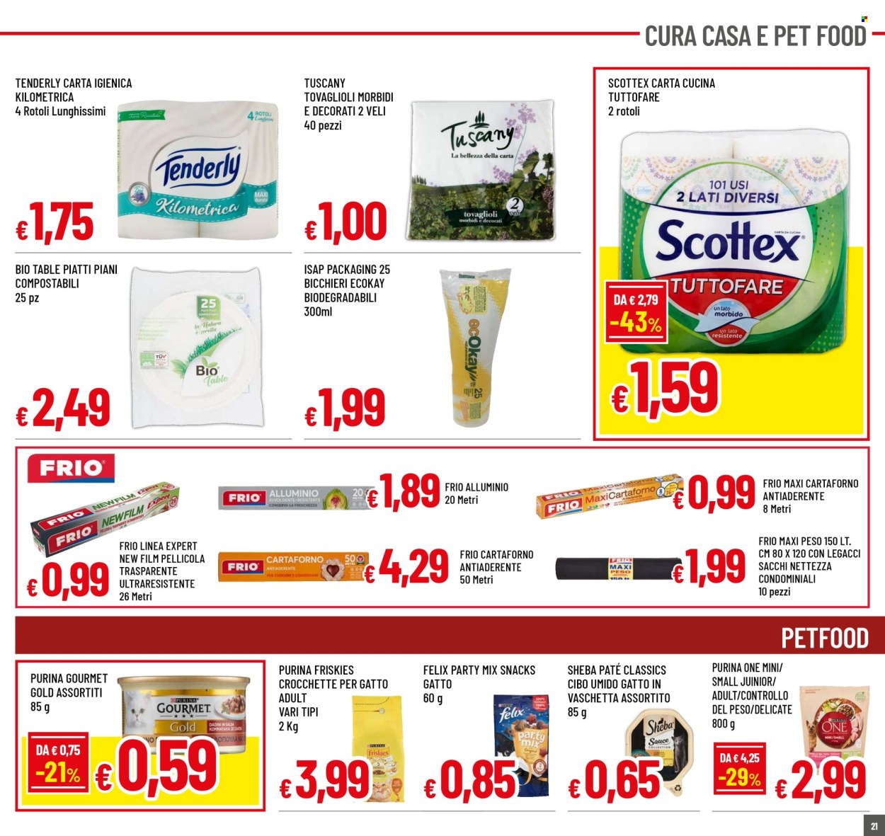 Volantino Famila - 31/7/2025 - 10/8/2025. Pagina 21