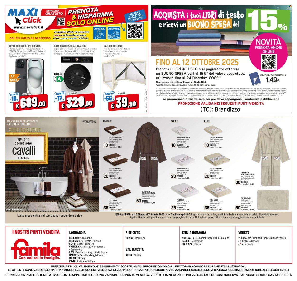 Volantino Famila - 31/7/2025 - 10/8/2025. Pagina 24