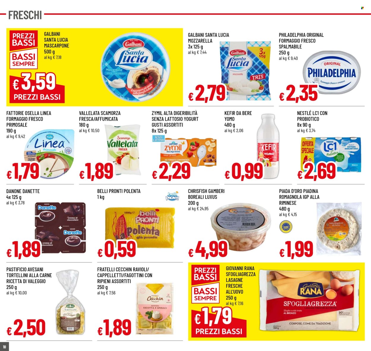 Volantino Famila - 31/7/2025 - 10/8/2025. Pagina 10