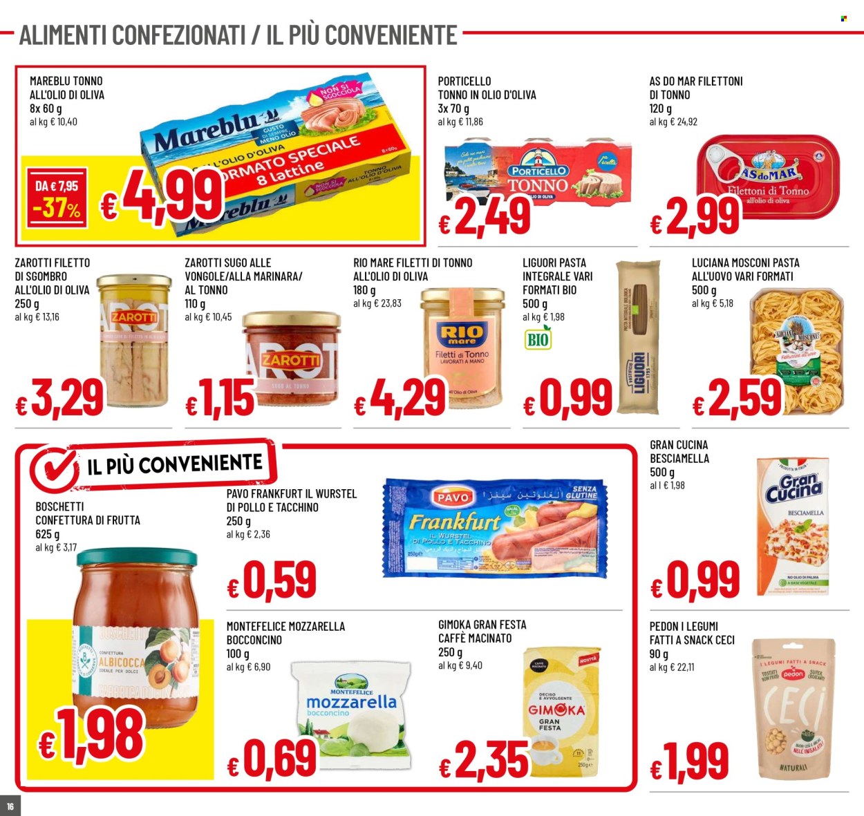 Volantino Famila - 31/7/2025 - 10/8/2025. Pagina 16