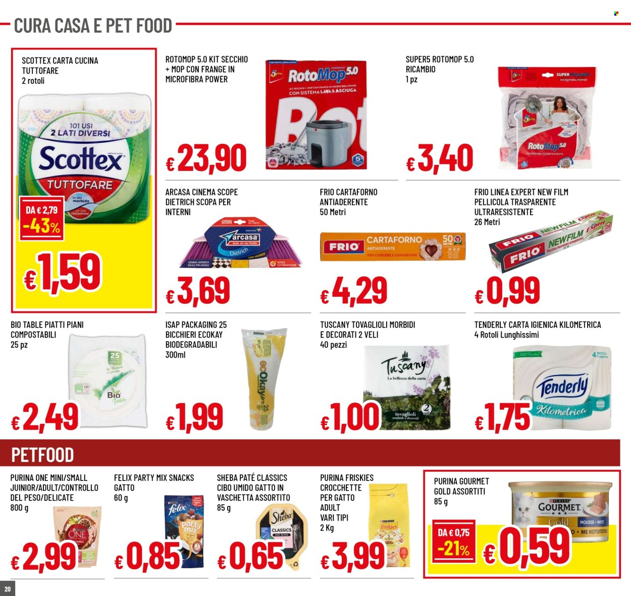 Volantino Famila - 31/7/2025 - 10/8/2025. Pagina 20