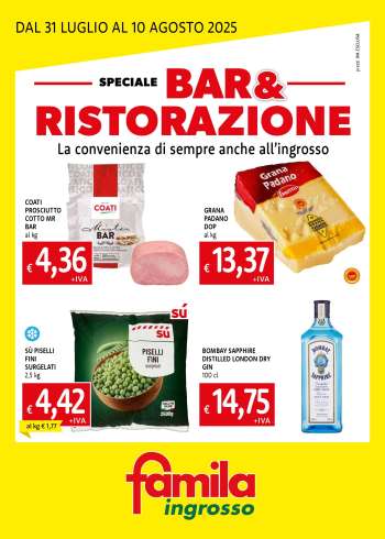 Volantino Famila - 31/7/2025 - 10/8/2025.