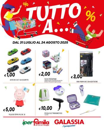 Volantino Famila - 31/7/2025 - 24/8/2025.