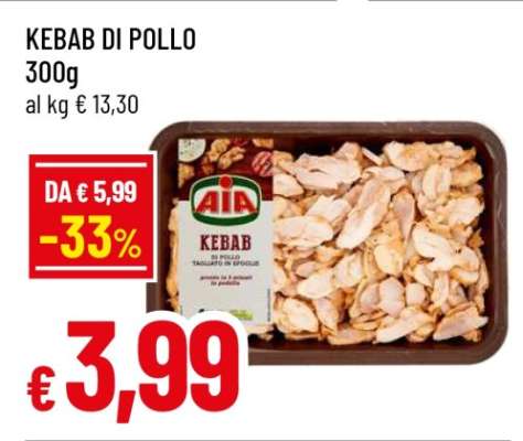 Kebab di pollo