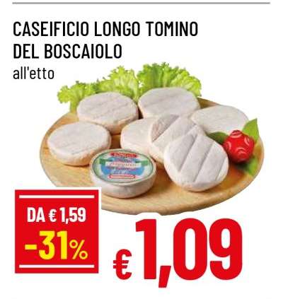 CASEIFICIO LONGO Tomino del Boscaiolo