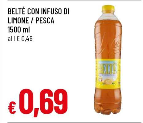 BELTÈ CON INFUSO DI LIMONE / PESCA