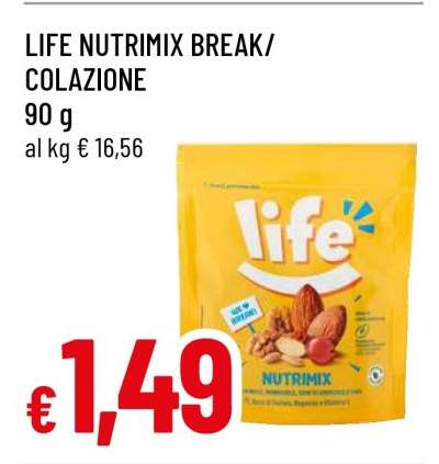 LIFE NUTRIMIX BREAK/COLAZIONE