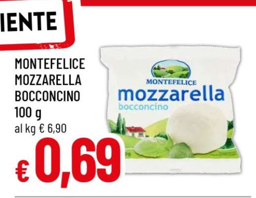 MONTEFELICE MOZZARELLA BOCCONCINO