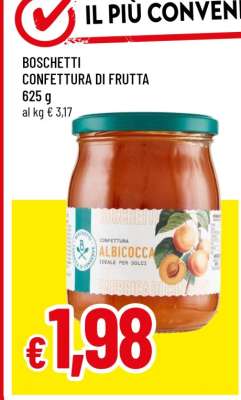 BOSCHETTI CONFETTURA DI FRUTTA