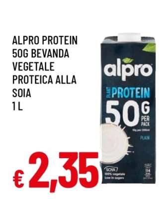 ALPRO PROTEIN 50G BEVANDA VEGETALE PROTEICA ALLA SOIA