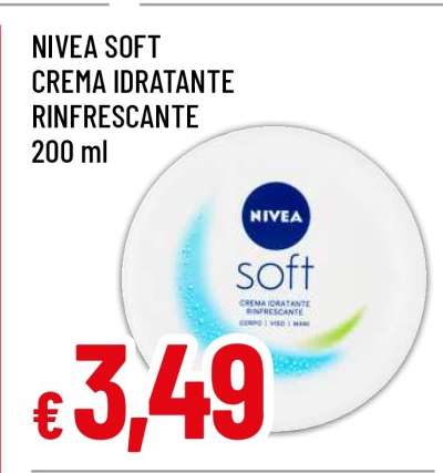 NIVEA SOFT CREMA IDRATANTE RINFRESCANTE